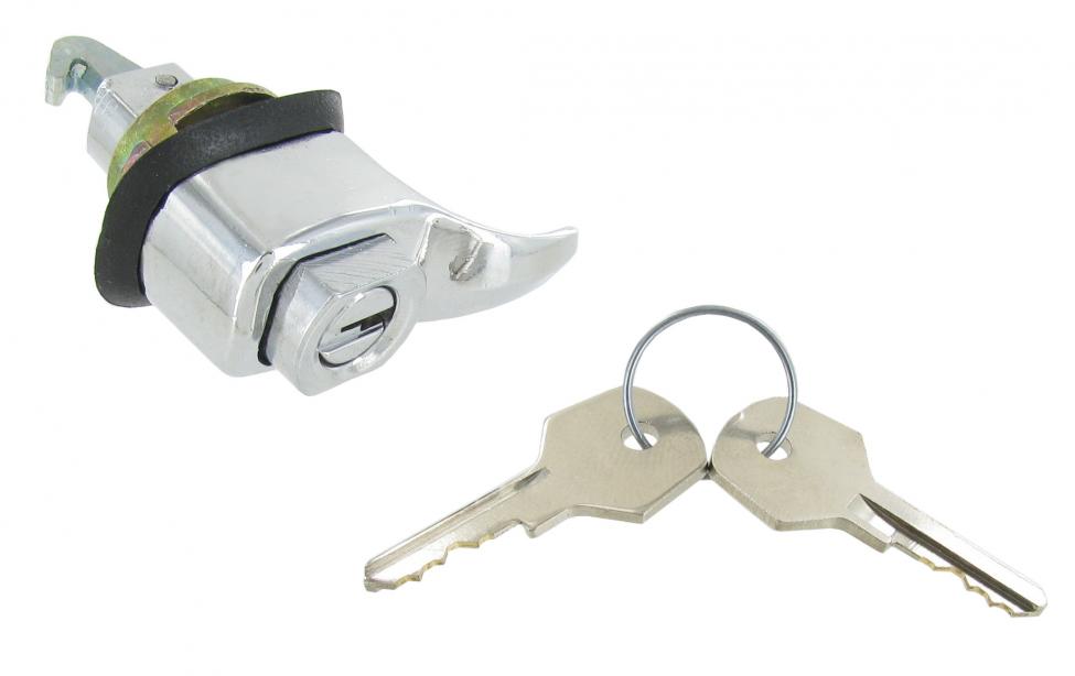 Hansikaslokeron lukko avaimilla