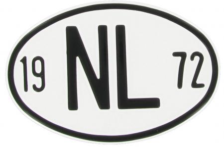 Chapa de nacionalidade: NL 1972