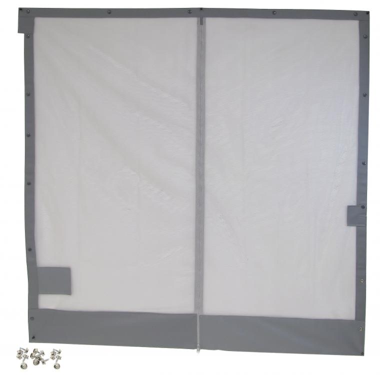 Liukuovien näyttö harmaa