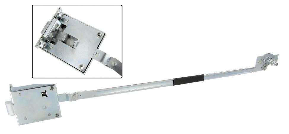 Etuoven lukkomekanismi, vasen