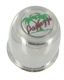 Center cap Polished aluminum with `Paruzzi` emblem