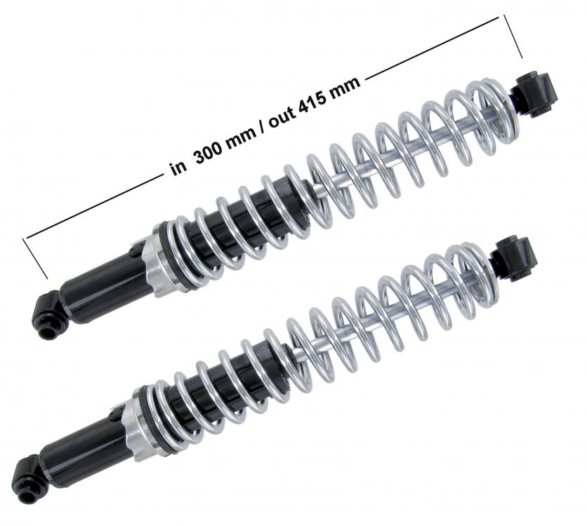 Schokbreker met hulpveer