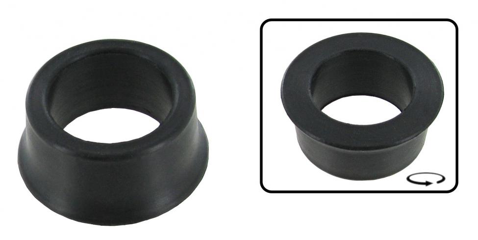 Bague de caoutchouc supérieure sur colonne de direction