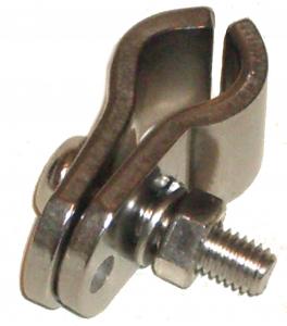 Ulkopeilin kiinnityspidike ruostumatonta terästä