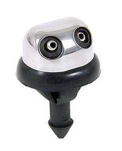 Lasinpesimen suutin, kromattu