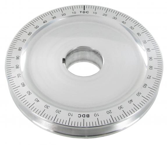 Hihnapyörä, alumiinia, asteikolla