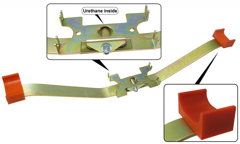 Kallistuksenvakaaja (camber stop), taakse