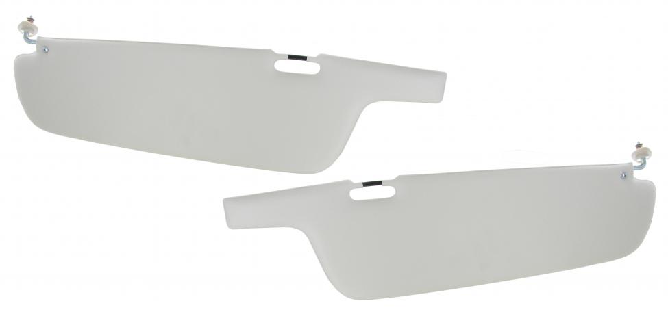 Häikäisysuoja, valkoinen