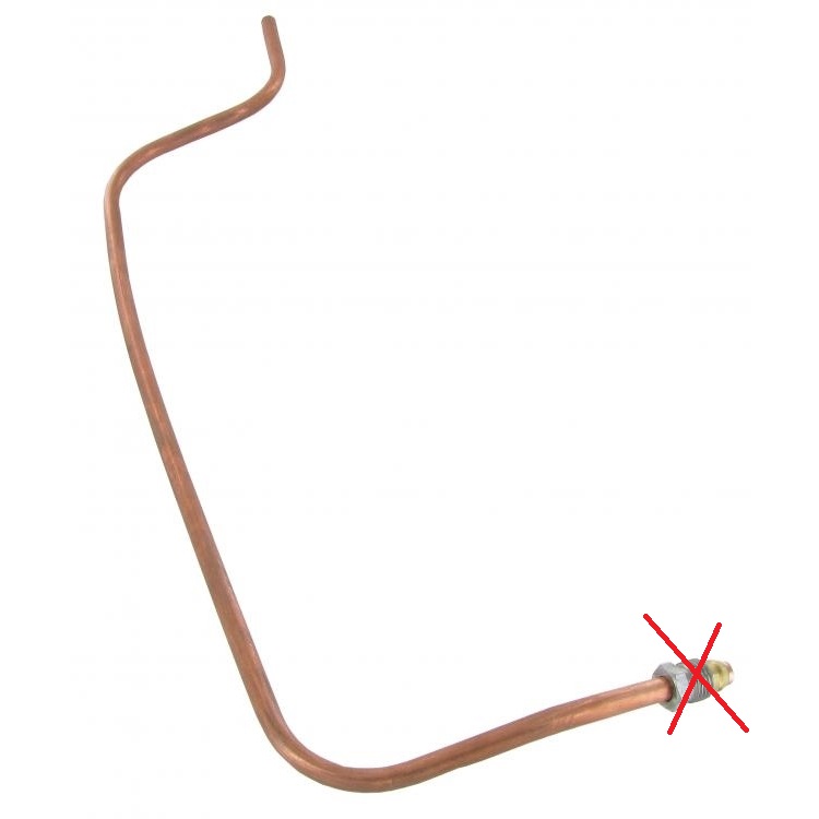 Fuel line from chassis to pump 1536 second chance