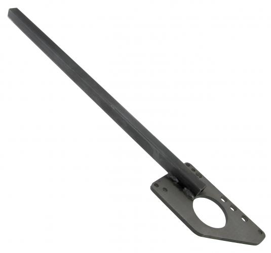 Achterasmoer en vliegwielbout borgstang