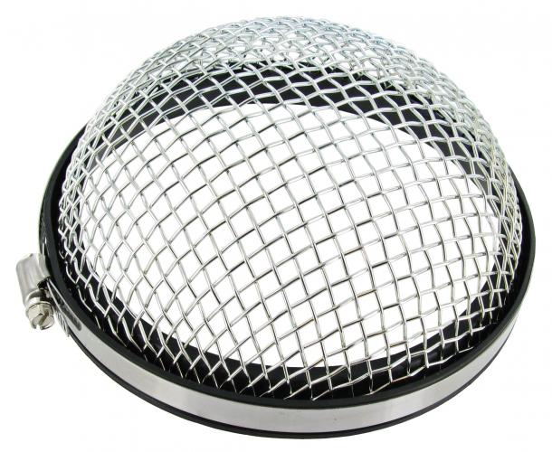 Ilmanoton suojaverkko, kromattu