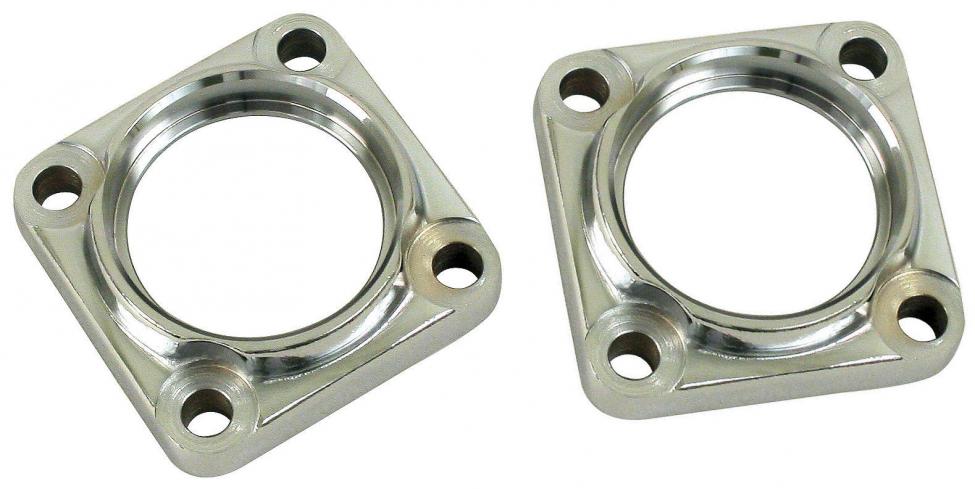 Achteras lagerhuis deksel chroom