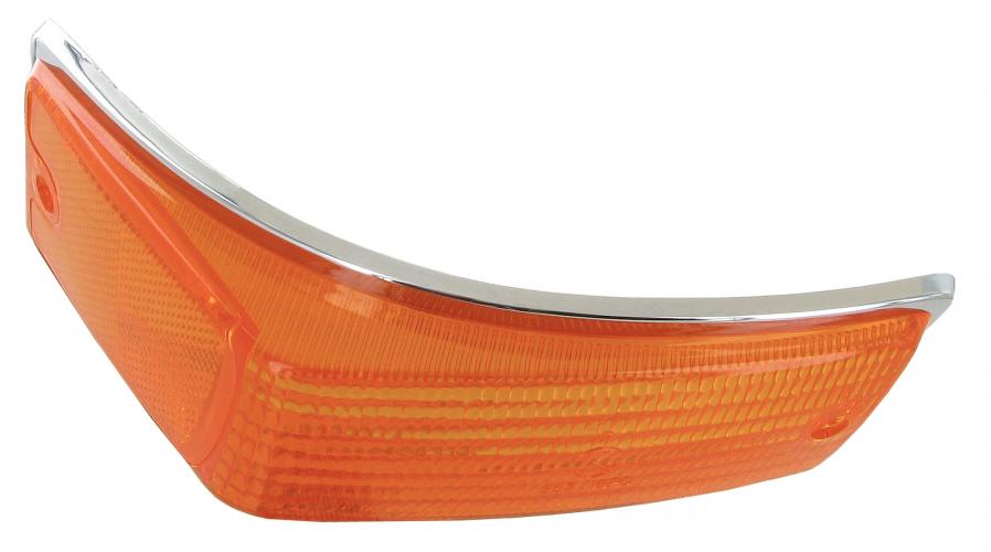 Etuvilkun lasi, oranssi, oikea