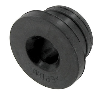 Ajovalojen pesuripumpun läpivienti