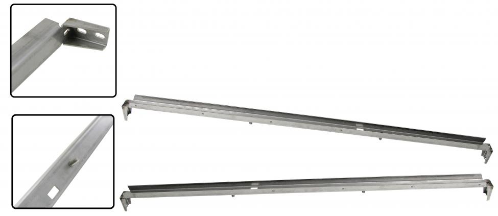 Ohjaamon oven vaakasuora ikkunakanava ruostumatonta terästä