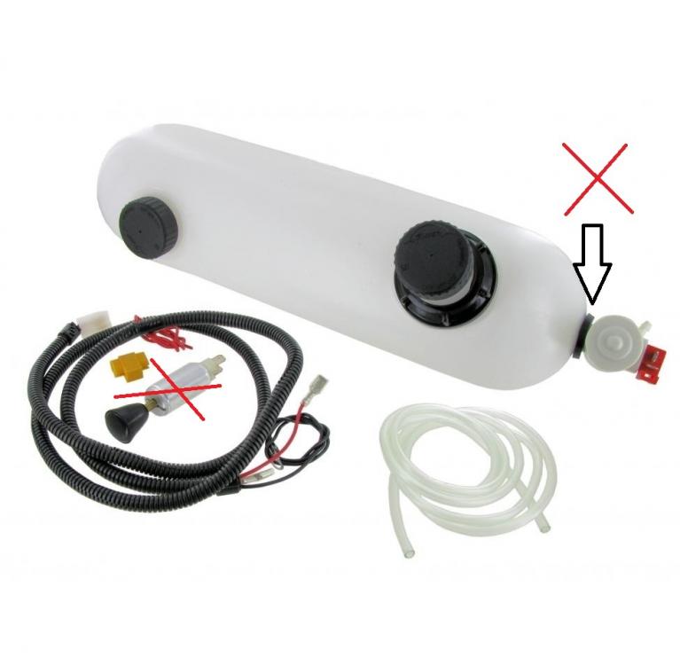 Electric window washer tank 12V 22465 second chance
