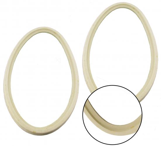 Achterlicht chroomring afdichting