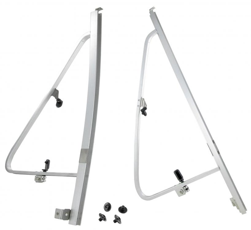 Cadres de déflecteur en aluminium pour porte de cabine