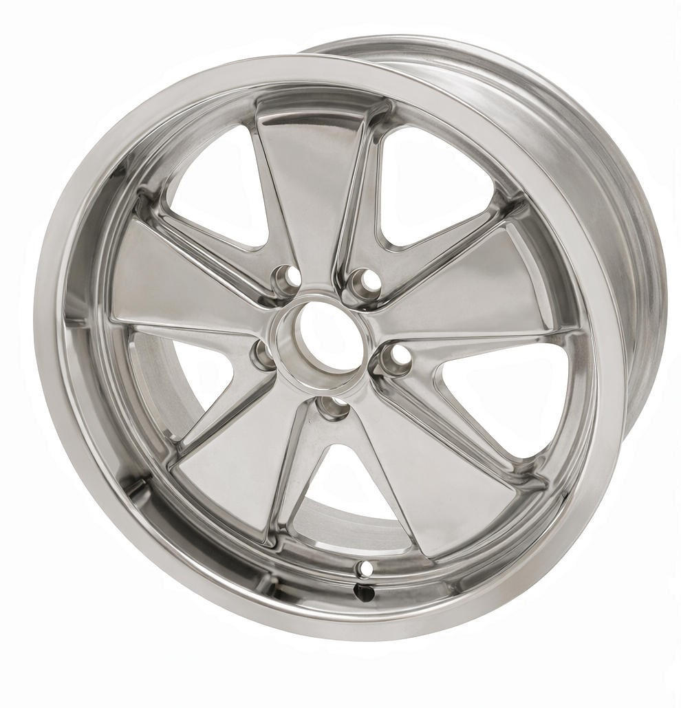 Fooks lichtmetalen velg volledig gepolijst