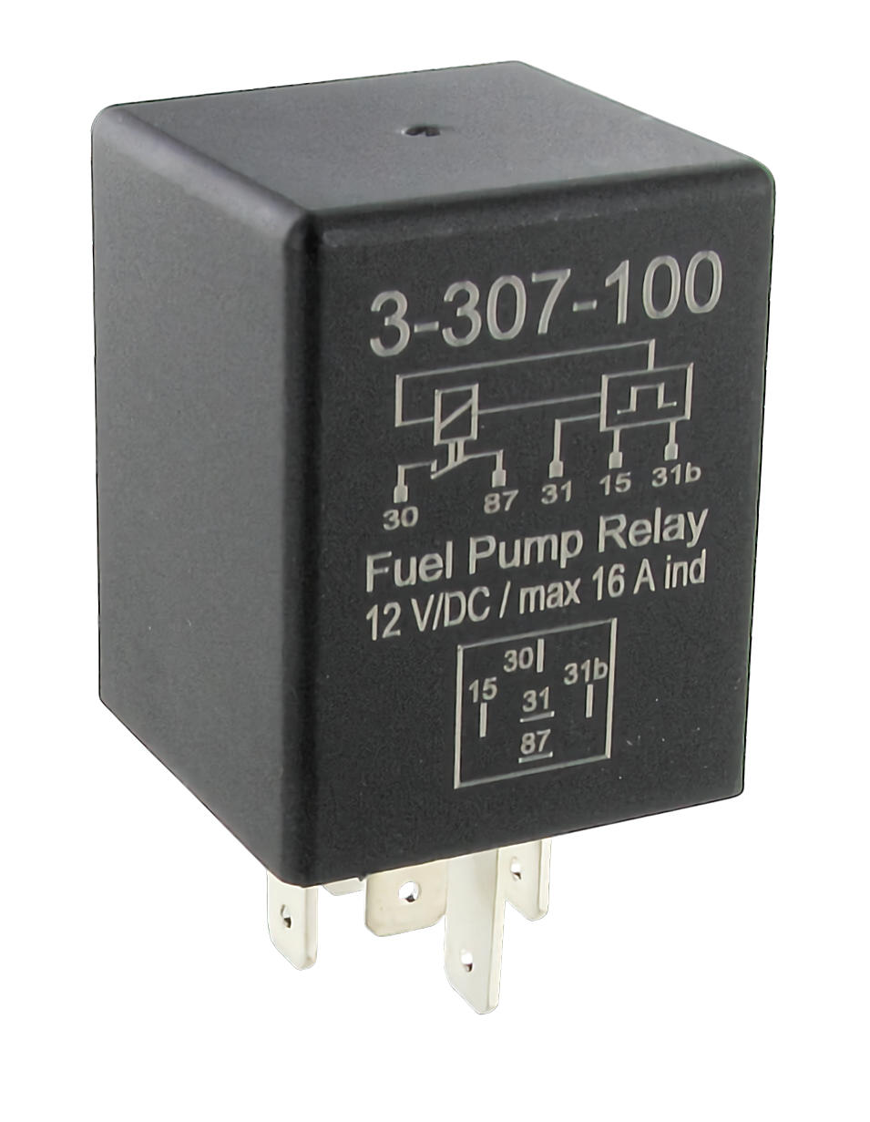 Afsluitrelais elektrische benzinepomp