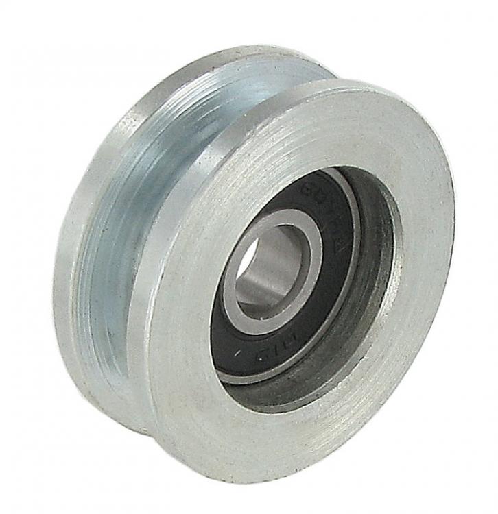 Liukuoven saranan rulla