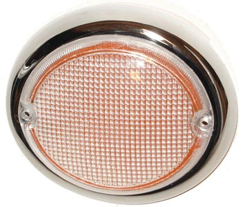 Etuvilkun lasi, vasen