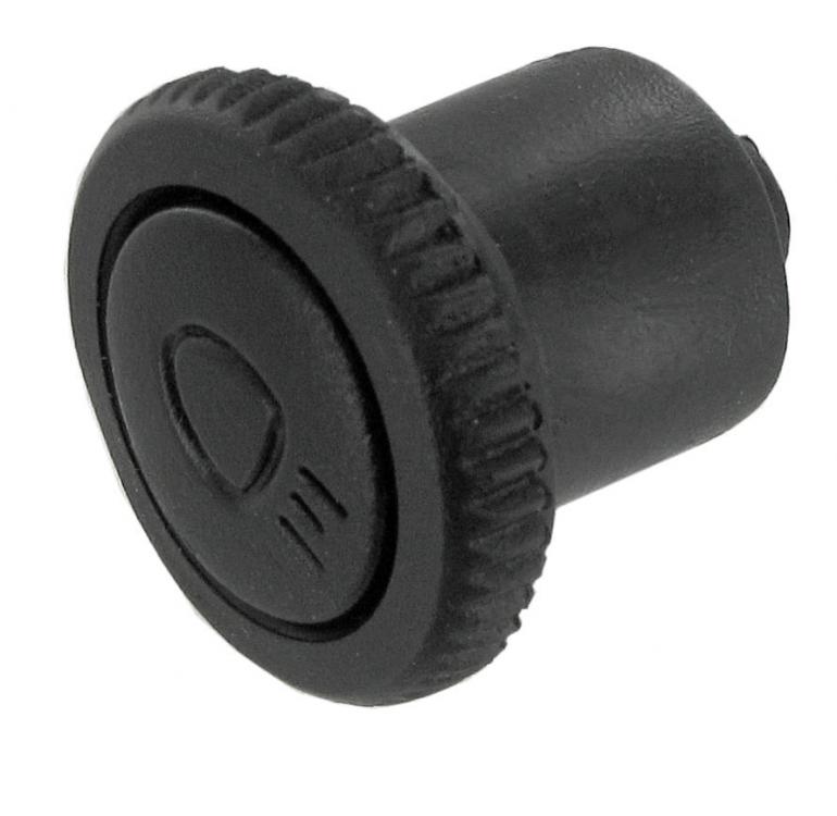 Valokytkimen nuppi autoihin, joissa on kojelaudan pehmuste