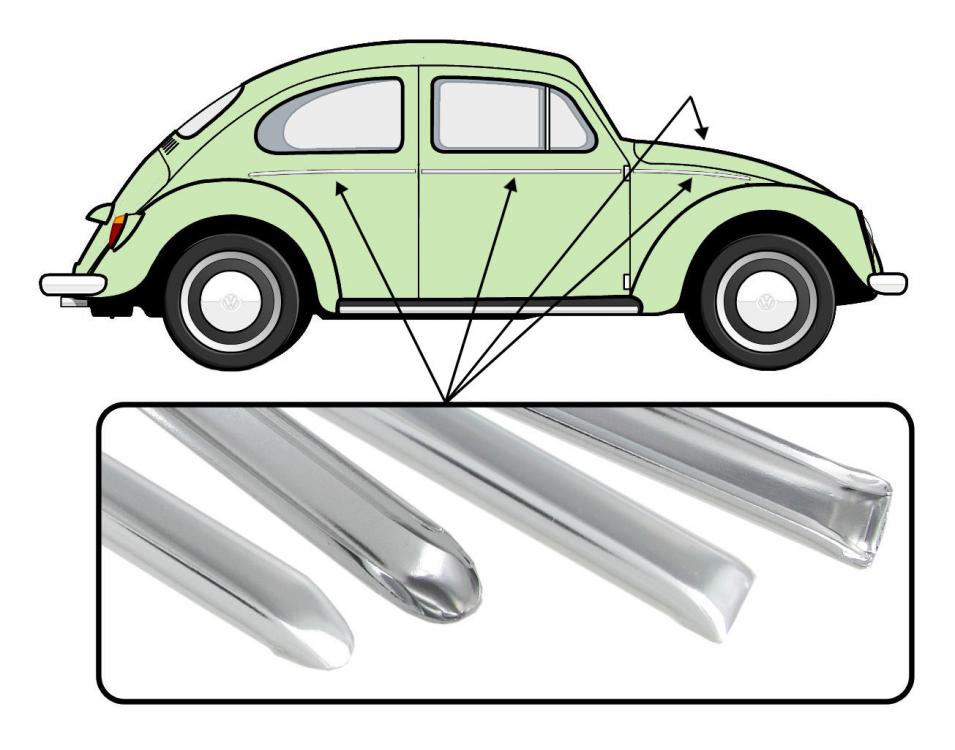 Zierleisten satz (7-teilig)