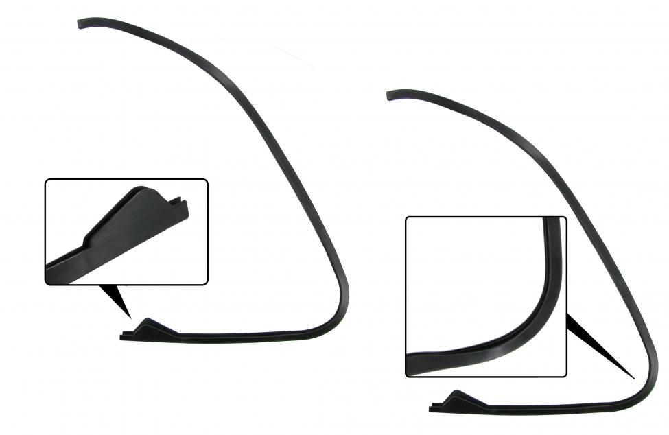 Tiiviste tuuletusikkunan lasin ja kehyksen väliin