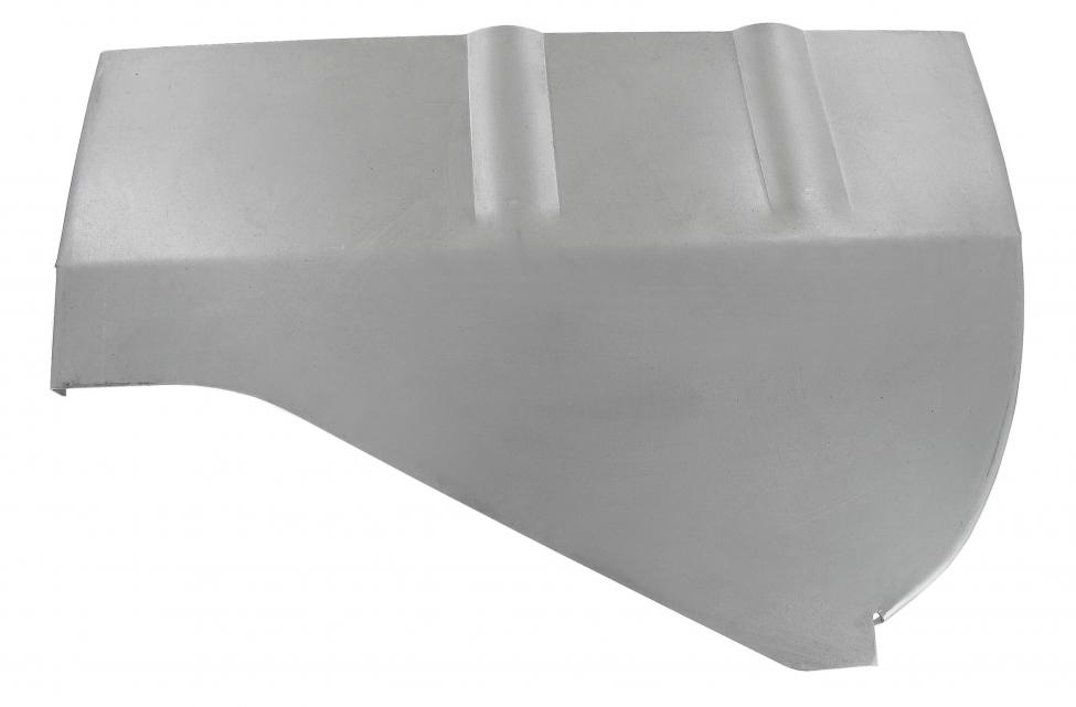 Takasisälokasuojan etuosan korjauspelti, vasen