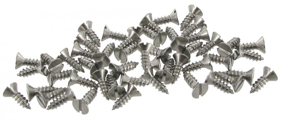 RVS plaatschroeven met verzonken kop