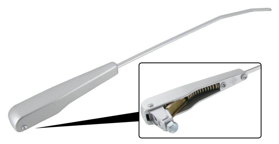 Pyyhkijän varsi, harmaa, 285 mm pitkä