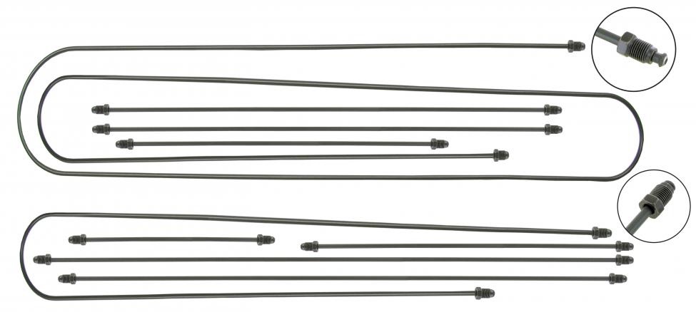 Remleidingset (9-delig)