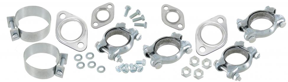 Pakoputken äänenvaimentimen ja pakoputken asennussarja