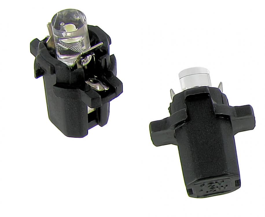 Mittarivalon polttimo pohjineen, LED, 12V