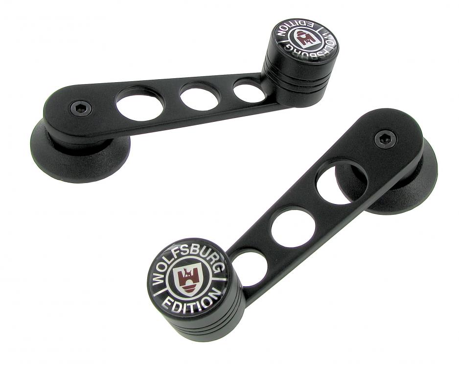 Wolfsburg Edition ikkunanvetimet musta