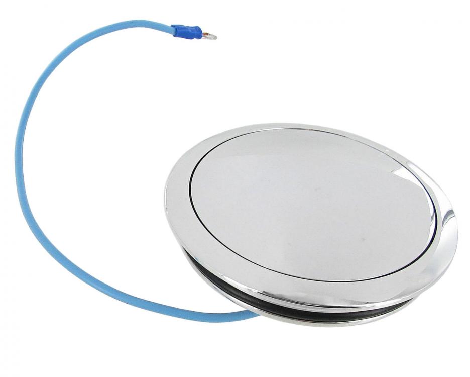 Aluminium claxondop voor het Nardi design stuur