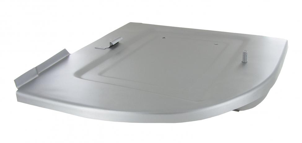 Takanurkan pohja, akun kiinnikkeillä, oikea (6V akulle)