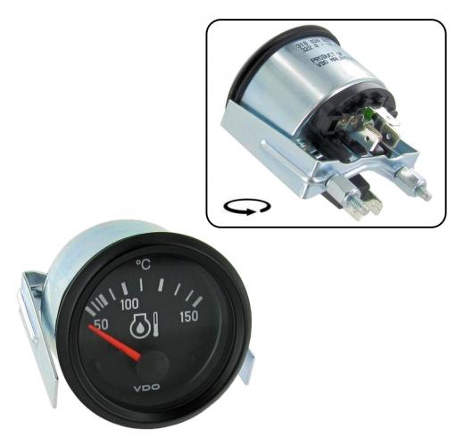 Öljynlämpömittari 50-150 °C Ø 52 mm (VDO)