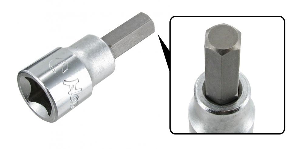 Aandrijfas 6 kant inbus dop 8 mm (3/8 aansluiting)