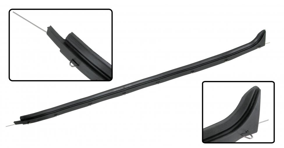 Sivuikkunan alareunan tiiviste, sisäpuoli, oikea