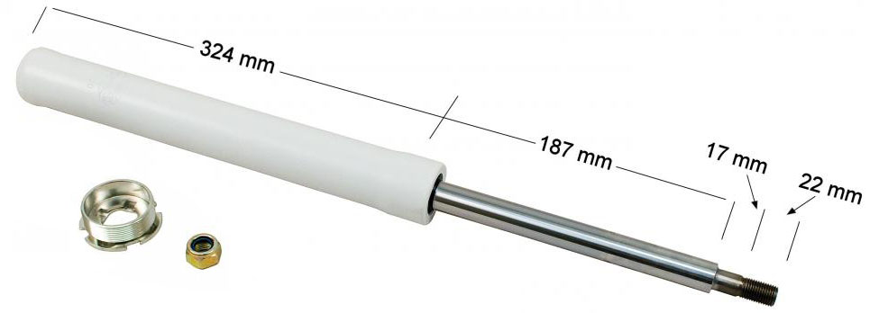 Amortisseur avant pour jambe rabaissé #03843