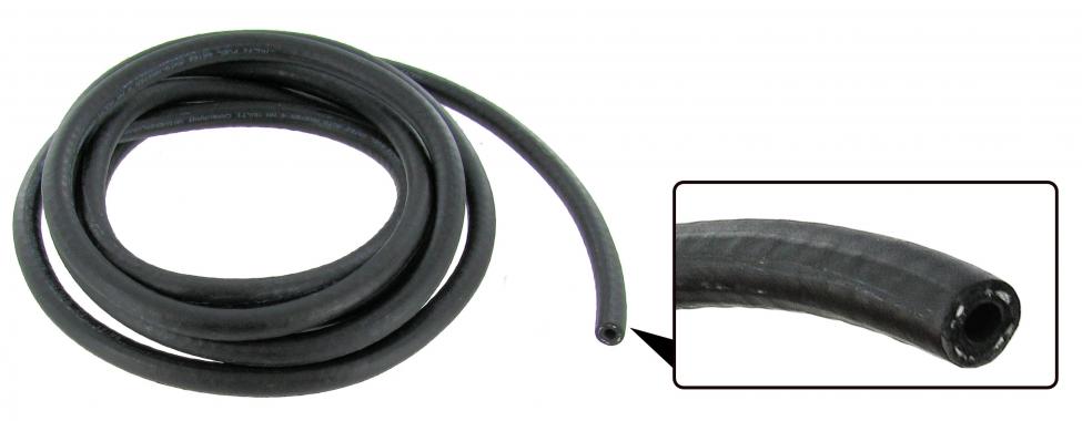 Brandstofslang textiel versterkt (per meter)