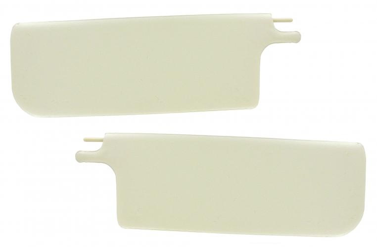 Häikäisysuojat, valkoinen