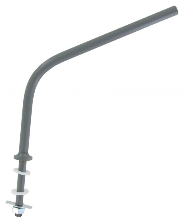 Ulkopeilin varsi maalattu harmaaksi oikealle