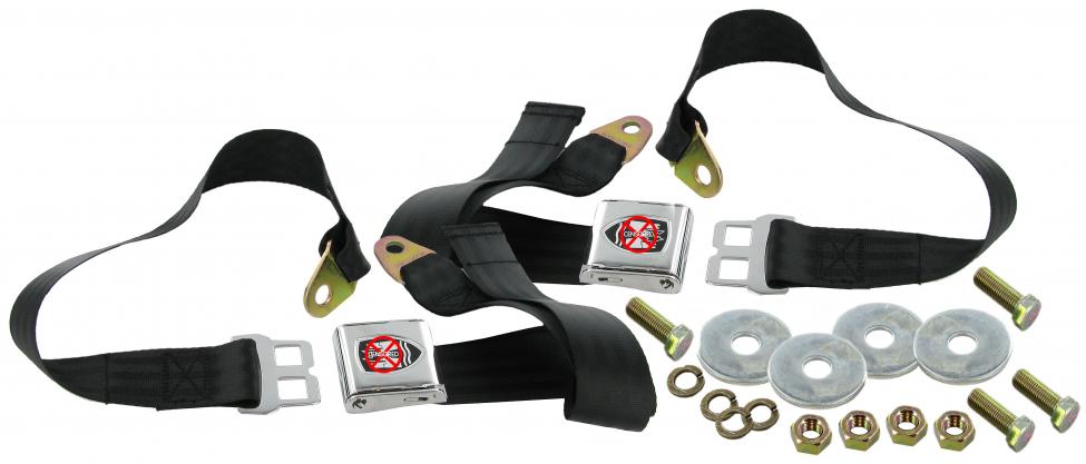 Lantiovyö Wolfsburg-tunnuksella musta