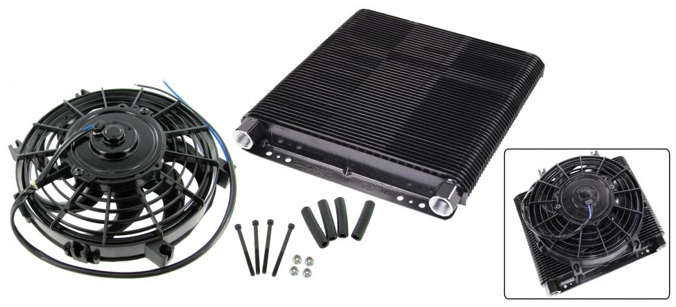 Öljynlauhdutin puhaltimella