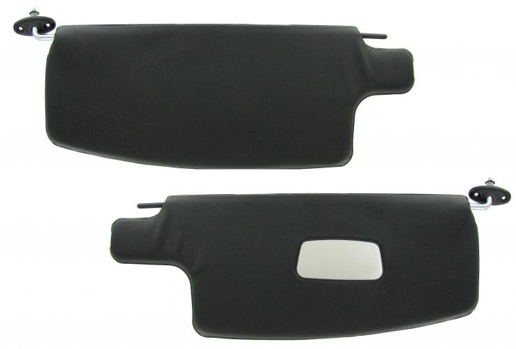 Häikäisysuojat meikkipeilillä, mustat