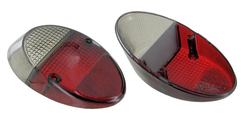 Achterlicht lens gerookt