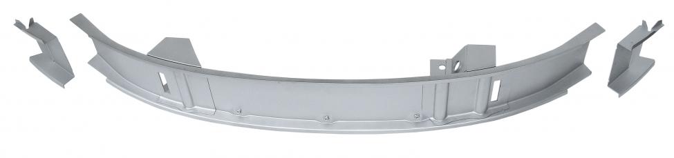 Etuhelman takatuki, sisältäen A-pilarin päädyt